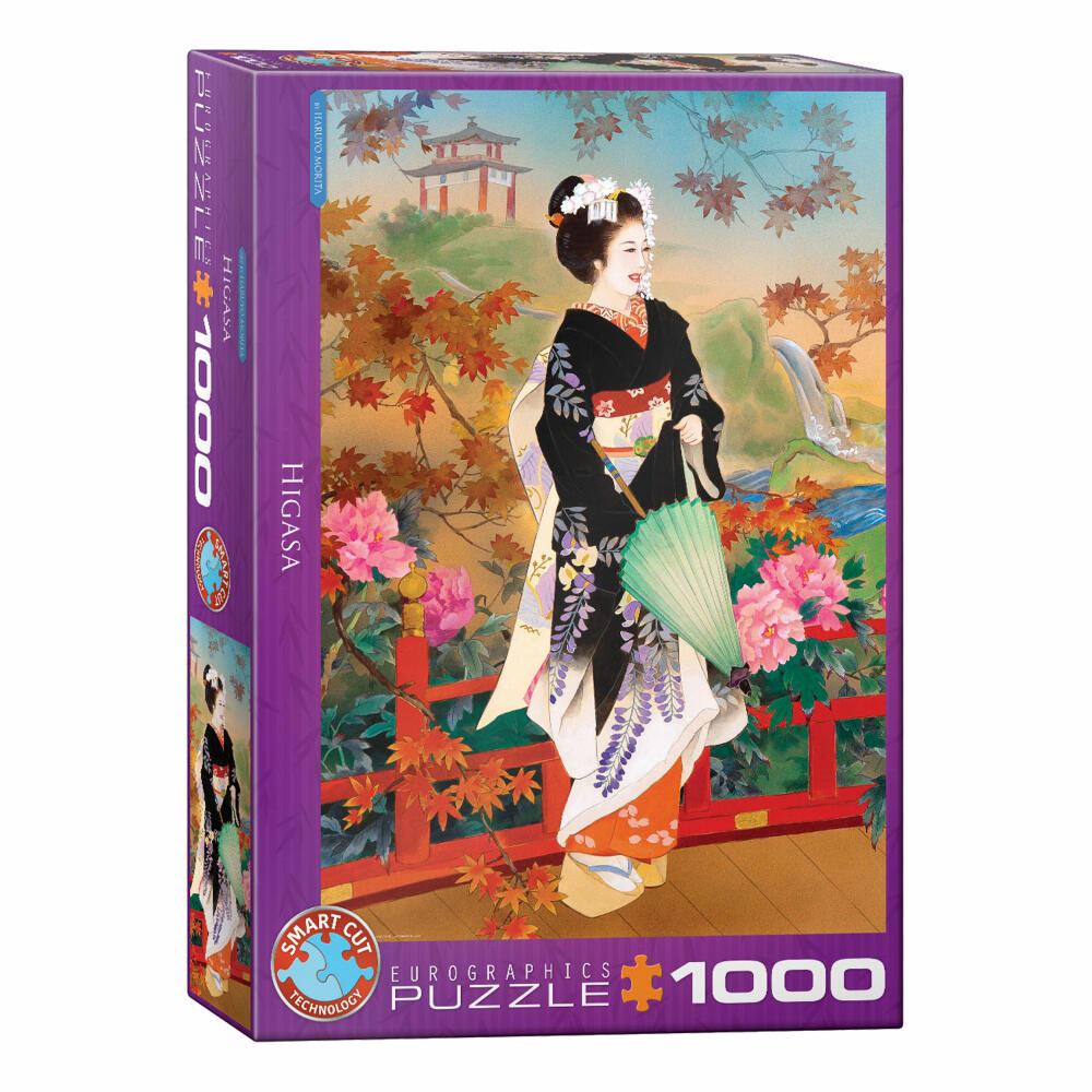 Eurographics Puzzle Higasa von Haruyo Morita, 1000 Teile, 68 x 48 cm, 6000-0742