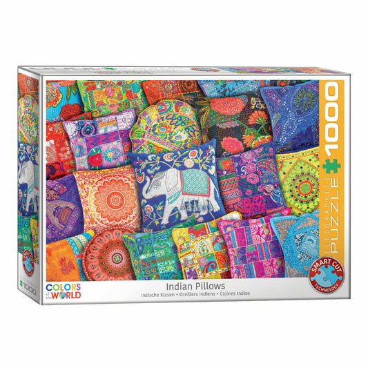 Eurographics Puzzle Indische Kissen, 1000 Teile, 68 x 48 cm, 6000-5470