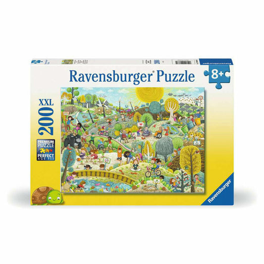 Ravensburger Wir schützen unsere Erde!, 200 Teile XXL, Kinderpuzzle, Kinder Puzzle, ab 8 Jahren, 12000868