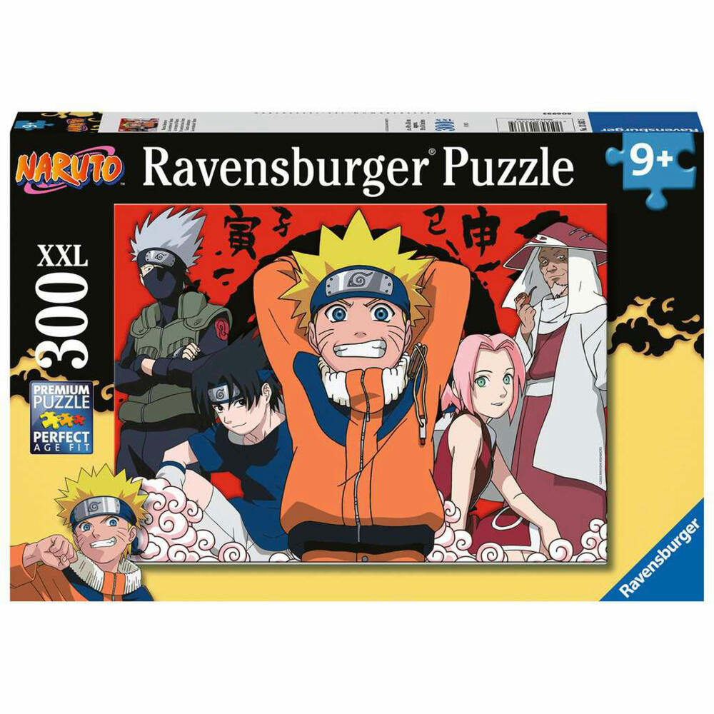 Ravensburger Narutos Abenteuer, Puzzle, Kinderpuzzle, Legespiel, Kinder, 300 Teile XXL, 13363