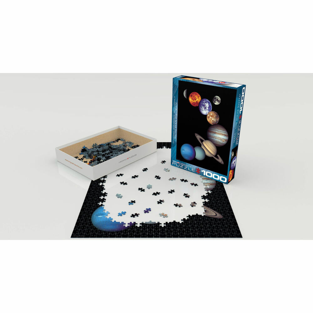 Eurographics Puzzle NASA - Das Sonnensystem, 1000 Teile, 68 x 48 cm, 6000-0100