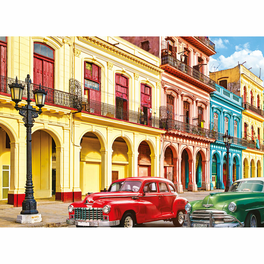 Eurographics Puzzle La Havana Kuba, Südamerika, 1000 Teile, 68 x 48 cm, 6000-5516