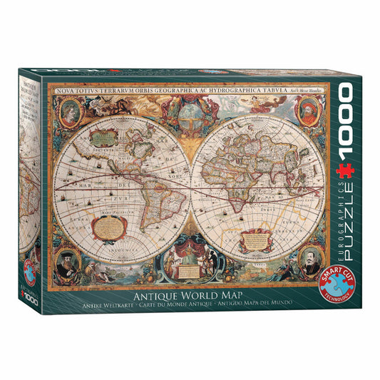 Eurographics Puzzle Orbis Geographica Antike Weltkarte, 1000 Teile, 68 x 48 cm, 6000-1997