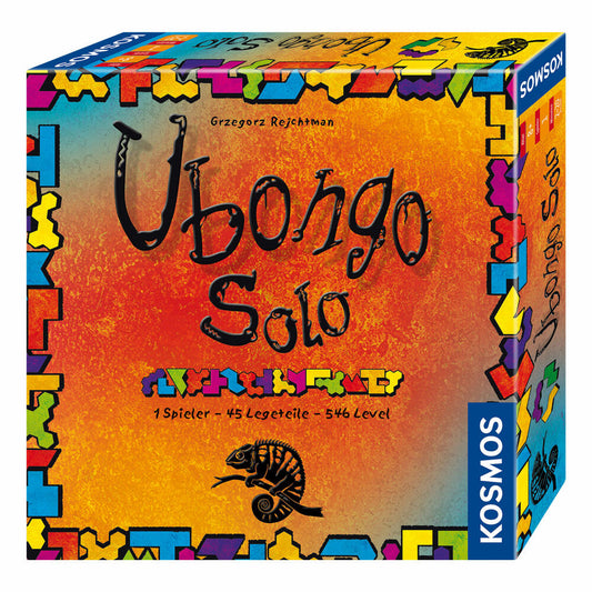 KOSMOS Ubongo - Solo, Legespiel, Knobelspiel, Logikspiel, Spiel, ab 8 Jahren, 694203