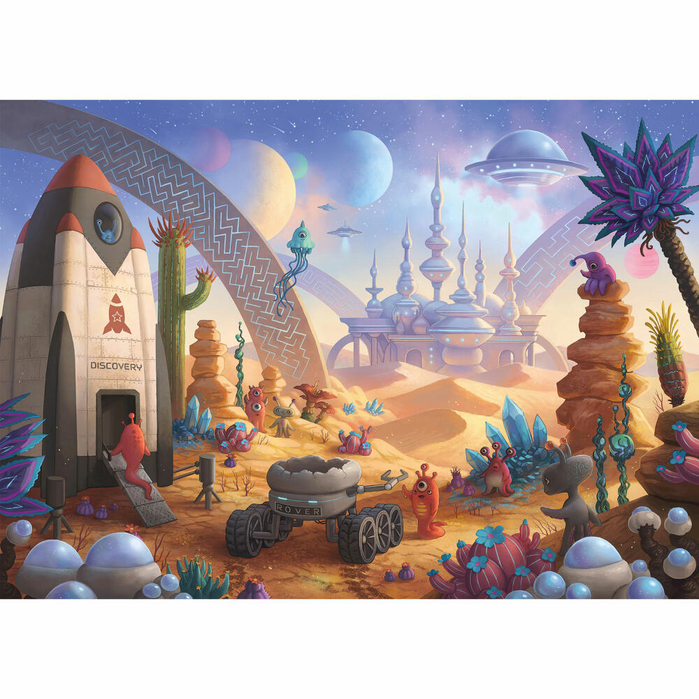 Ravensburger Exit Puzzle Die Weltraummission, Kinderpuzzle, Kinder Puzzles, Rätselspiel, 368 Teile, 13266