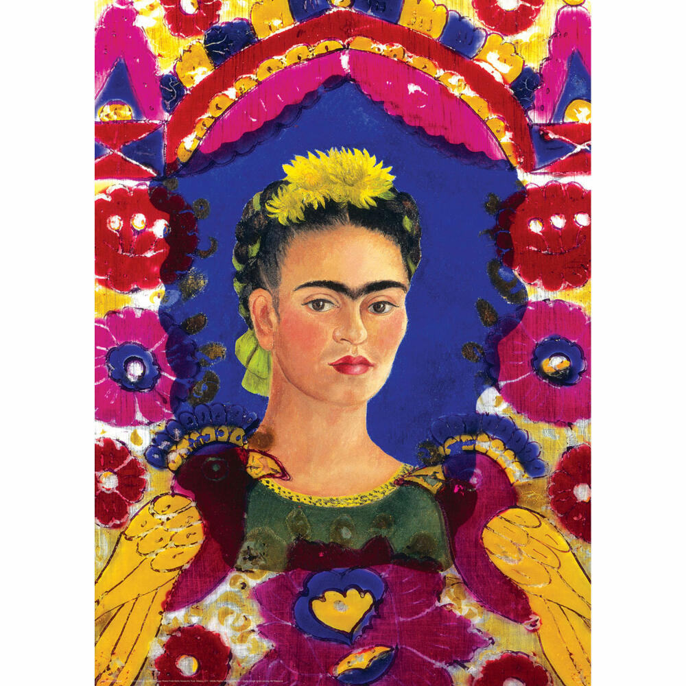 Eurographics Puzzle Selbstbildnis - der Rahmen von Frida Kahlo, 1000 Teile, 68 x 48 cm, 6000-5425