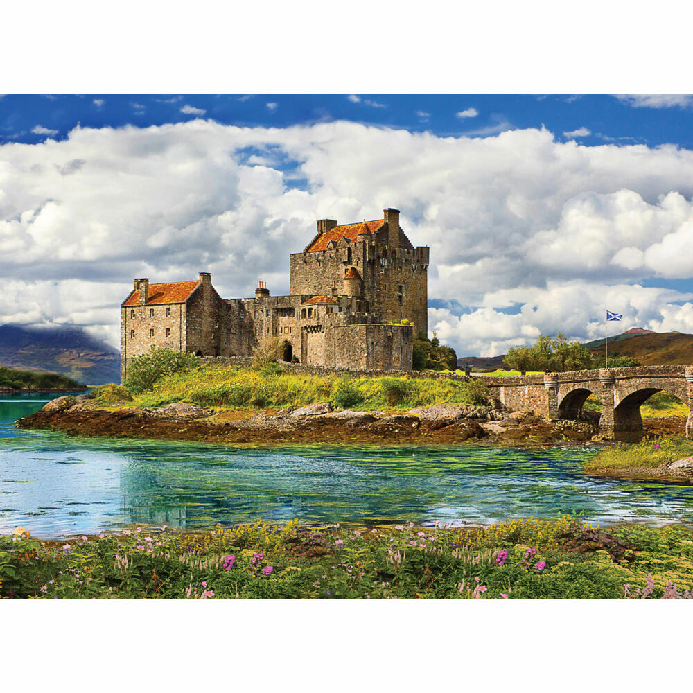 Eurographics Puzzle Eilean Donan Burg in Schottland, 1000 Teile, 68 x 48 cm, 6000-5375