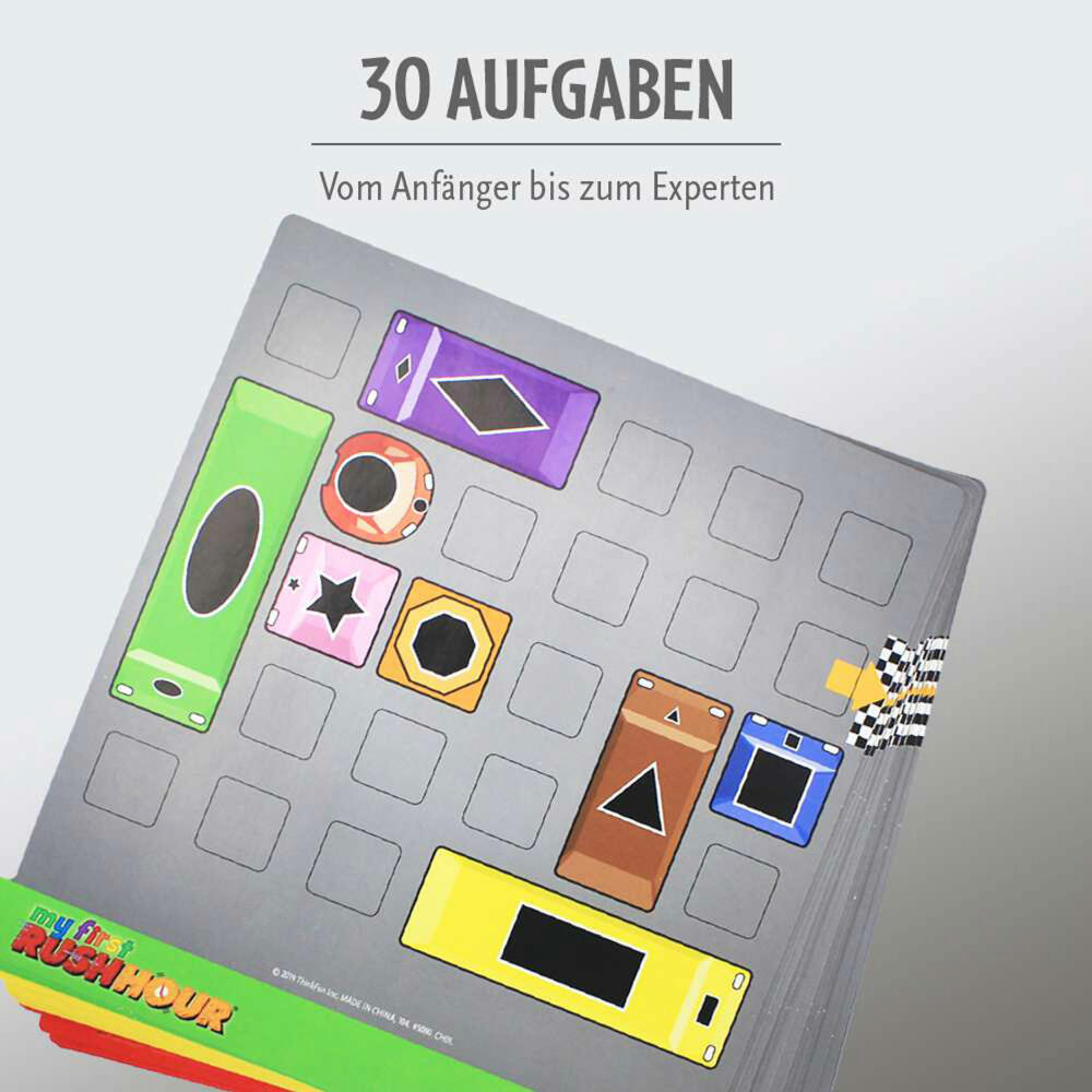 Ravensburger ThinkFun My first Rush Hour, Labyrinth Spiel, Kinderspiel, Logikspiel, 76412