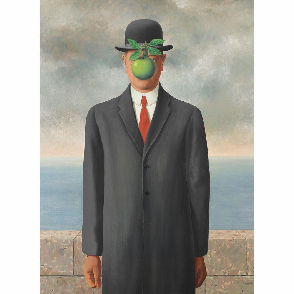 Eurographics Puzzle Der Sohn des Menschen von René Magritte, 1000 Teile, 68 x 48 cm, 6000-5478