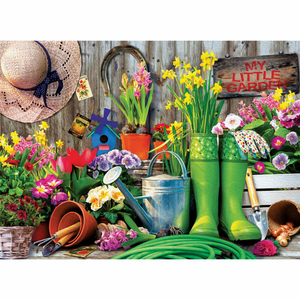 Eurographics Puzzle Gartenwerkzeuge, Gärtnerei, 1000 Teile, 68 x 48 cm, 6000-5391