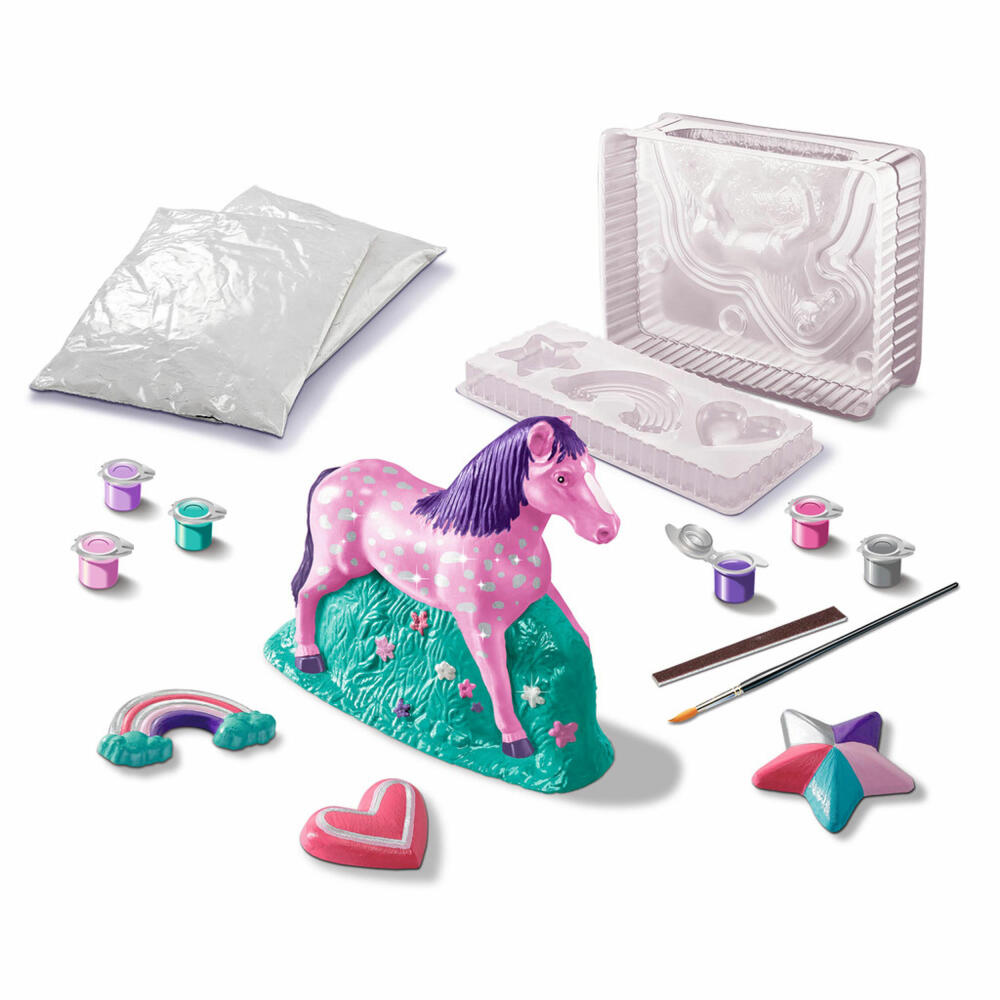 Ravensburger Create & Paint Gipsfiguren Fantasy Horse, Malset, Bastel Set, Gips Figuren, Gipsfigur, Gießen, Ab 7 Jahren, 28524 2