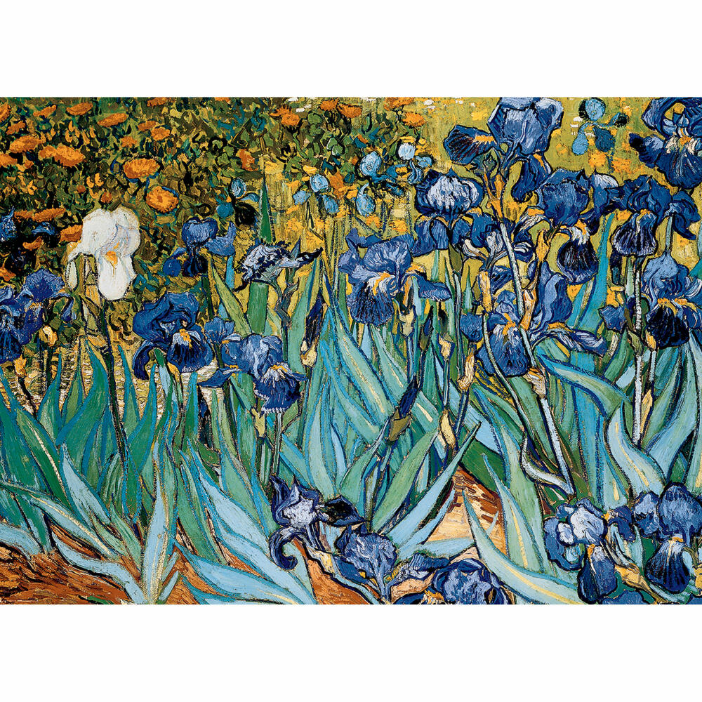 Eurographics Puzzle Schwertlilien von Vincent van Gogh, 1000 Teile, 68 x 48 cm, 6000-4364