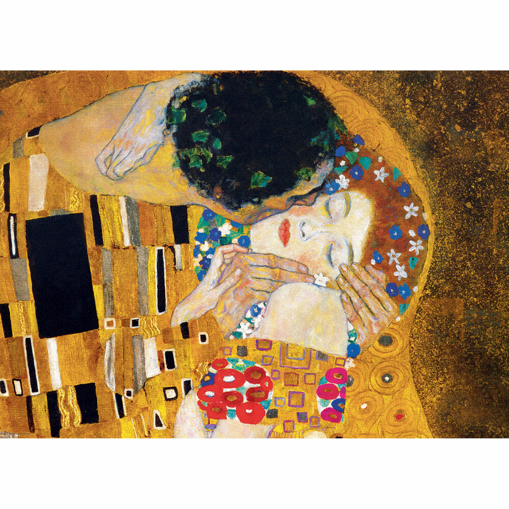 Eurographics Puzzle Der Kuss von Gustav Klimt - Detail, 1000 Teile, 68 x 48 cm, 6000-0142