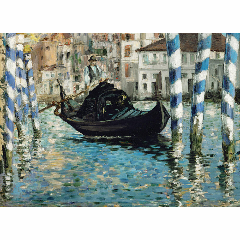 Eurographics Puzzle Der Canal Grande in Venedig von Manet, 1000 Teile, 68 x 48 cm, 6000-0828