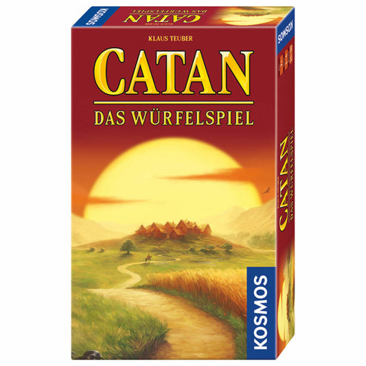KOSMOS Catan - Das Kartenspiel, Strategiespiel, Strategie und Abenteuer, Spiel mit Karten und Würfeln, ab 7 Jahren, 699093
