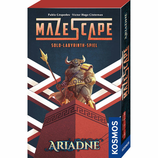 KOSMOS Mazescape Ariadne, Labyrinth-Spiel, Knobelspiel, Solo-Spiel, ab 8 Jahren, 693237