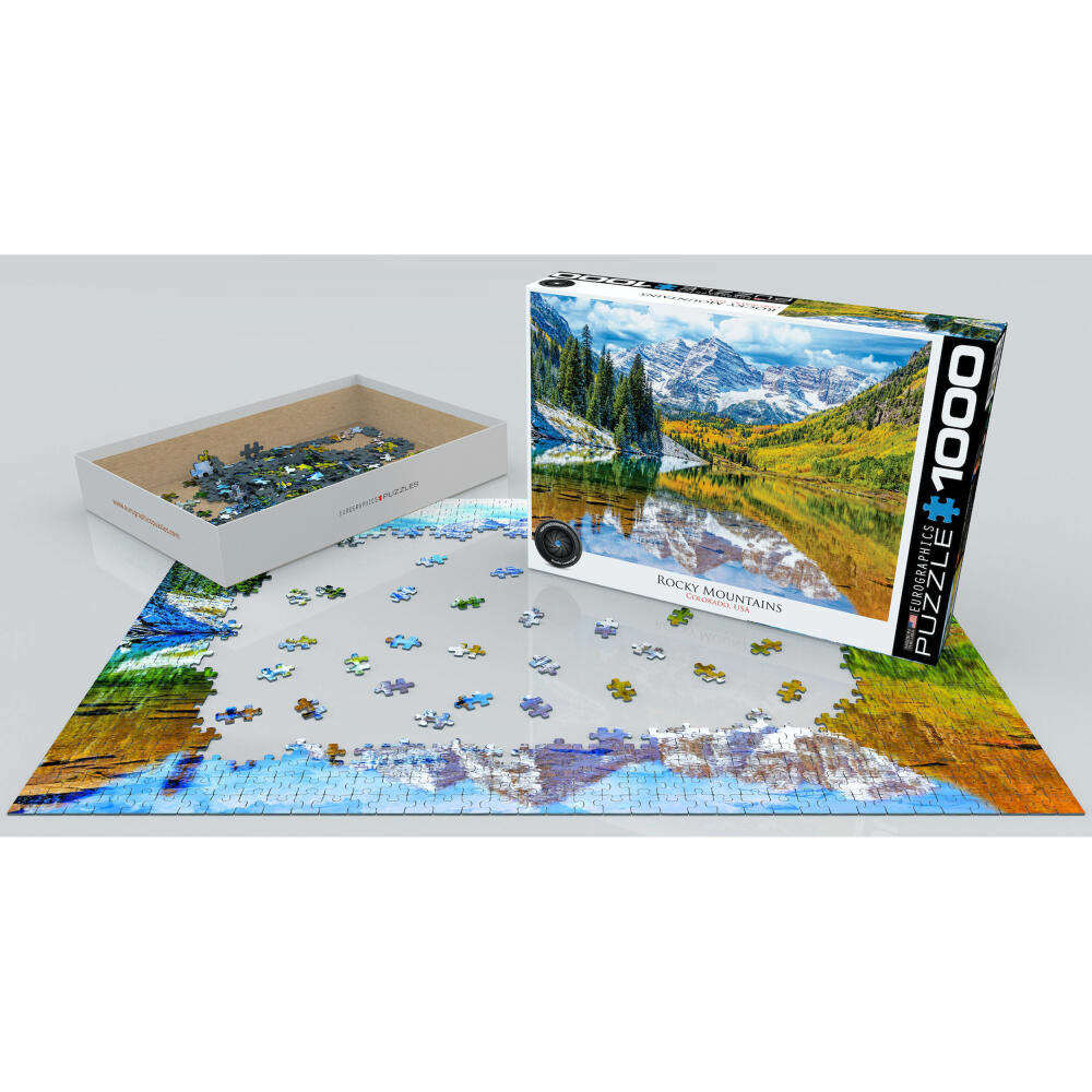 Eurographics Puzzle Rocky Mountain National Park, 1000 Teile, 68 x 48 cm, 6000-5472