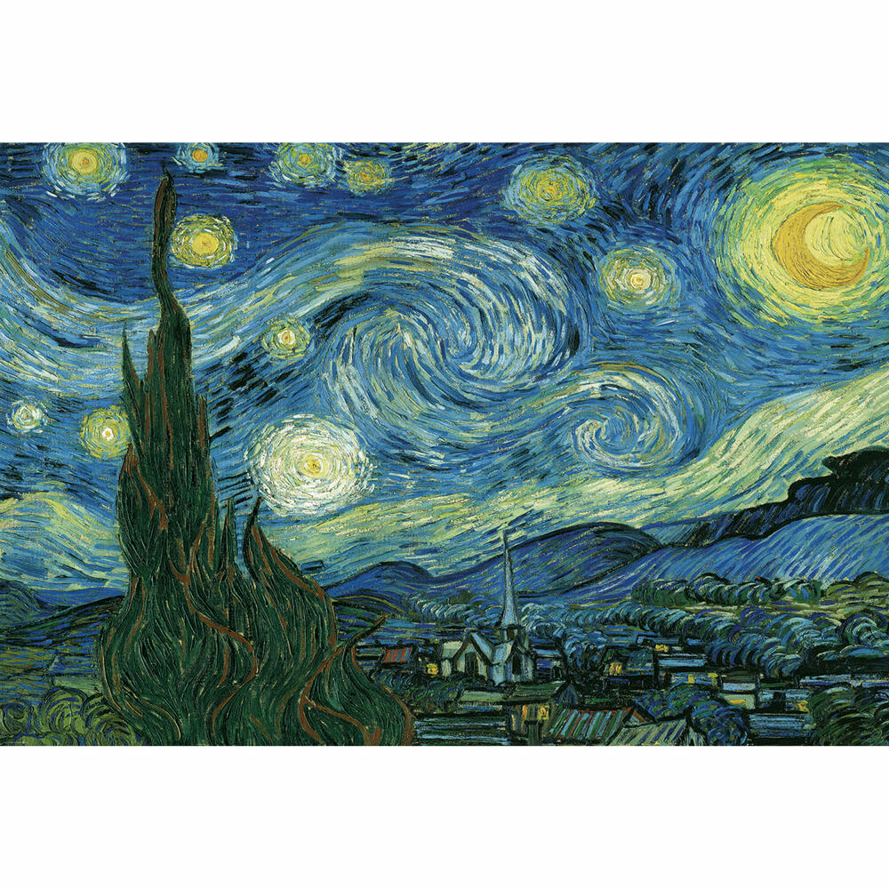 Eurographics Puzzle Starry Night von Van Gogh, 2000 Teile, 67.6 x 96.8 cm, 8220-1204