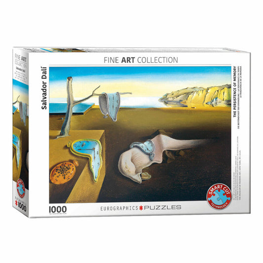 Eurographics Puzzle Die Beständigkeit der Erinnerung von Salvador Dali, 1000 Teile, 68 x 48 cm, 6000-0845