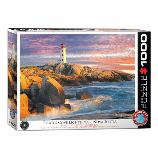 Eurographics Puzzle Peggys Cove Leuchtturm, 1000 Teile, 68 x 48 cm, 6000-5437