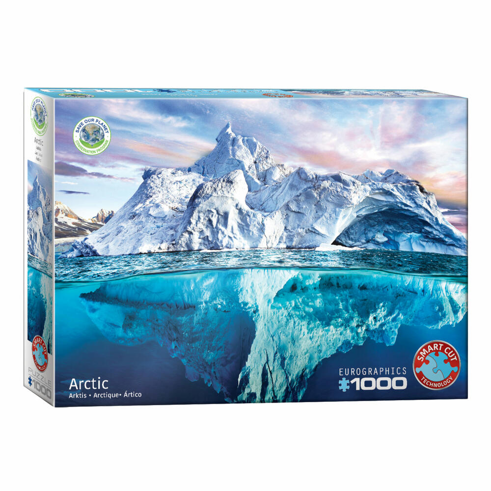 Eurographics Puzzle Rette den Planeten - Arktis, 1000 Teile, 68 x 48 cm, 6000-5539