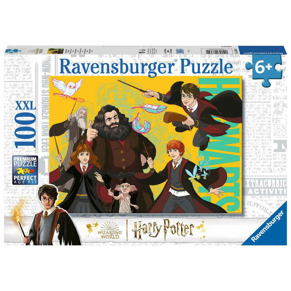 Ravensburger Der junge Zauberer Harry Potter, Puzzle, Kinderpuzzle, Legespiel, Kinder, 100 Teile XXL, 13364