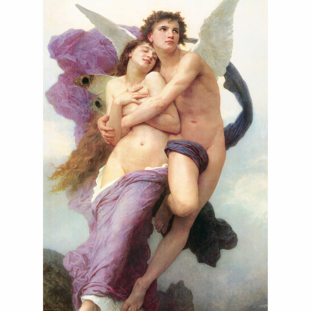 Eurographics Puzzle Die Entführung der Psyche von William Bouguereau, 1000 Teile, 68 x 48 cm, 6000-0019