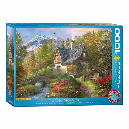 Eurographics Puzzle Nordischer Morgen von Dominic Davison, 1000 Teile, 68 x 48 cm, 6000-0966