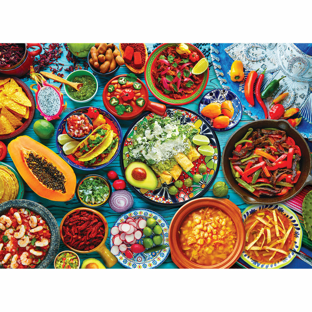 Eurographics Puzzle Mexikanische Spezialitäten, 1000 Teile, 68 x 48 cm, 6000-5616