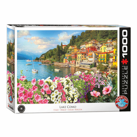 Eurographics Puzzle Comer See, Italien, 1000 Teile, 68 x 48 cm, 6000-5763