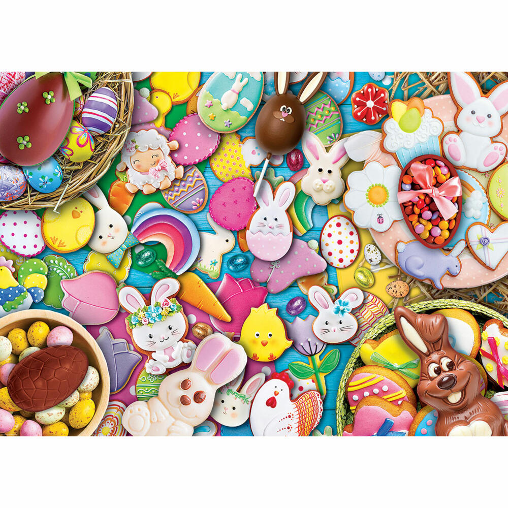 Eurographics Puzzle Ostergarten, Osterhase, Osterfest, 1000 Teile, 68 x 48 cm, 6000-5773