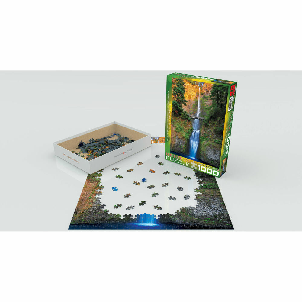 Eurographics Puzzle Multnomah Wasserfälle in Oregon, 1000 Teile, 68 x 48 cm, 6000-0546