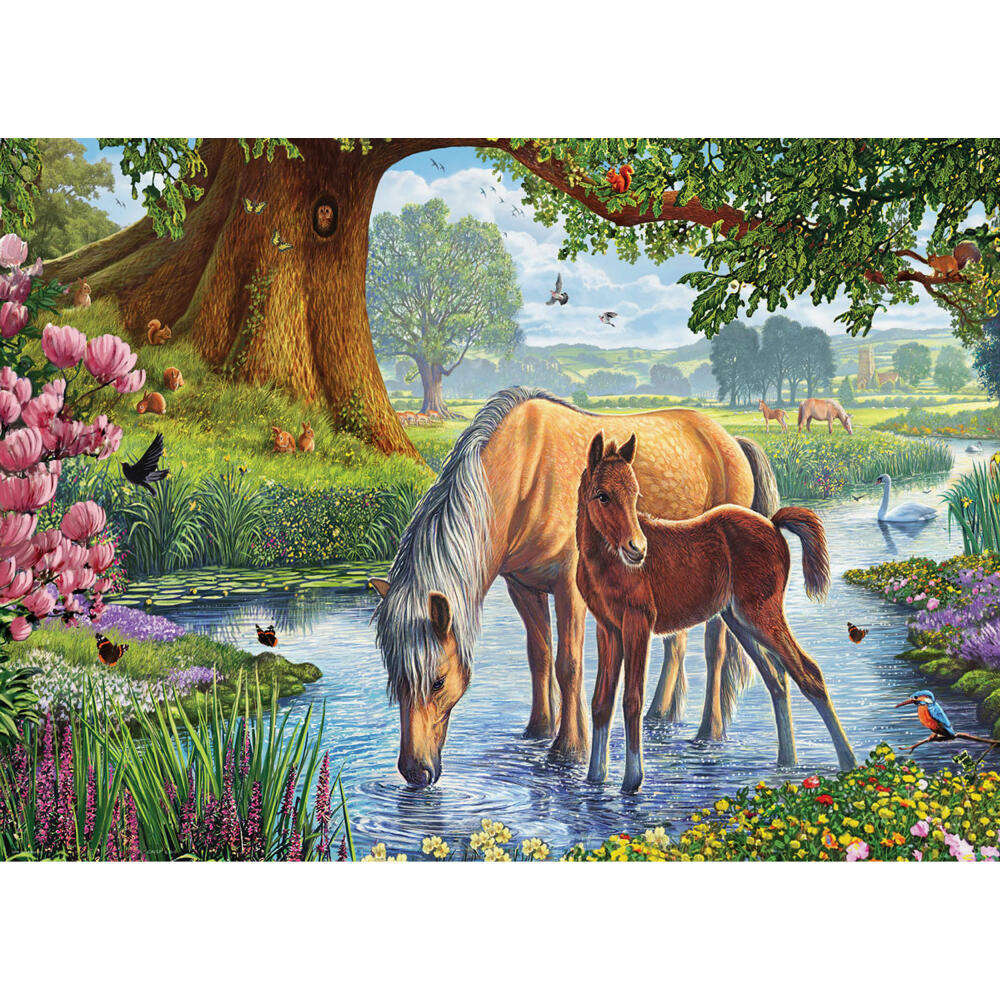 Eurographics Puzzle Fell Ponies von Steve Crisp, 1000 Teile, 68 x 48 cm, 6000-0976