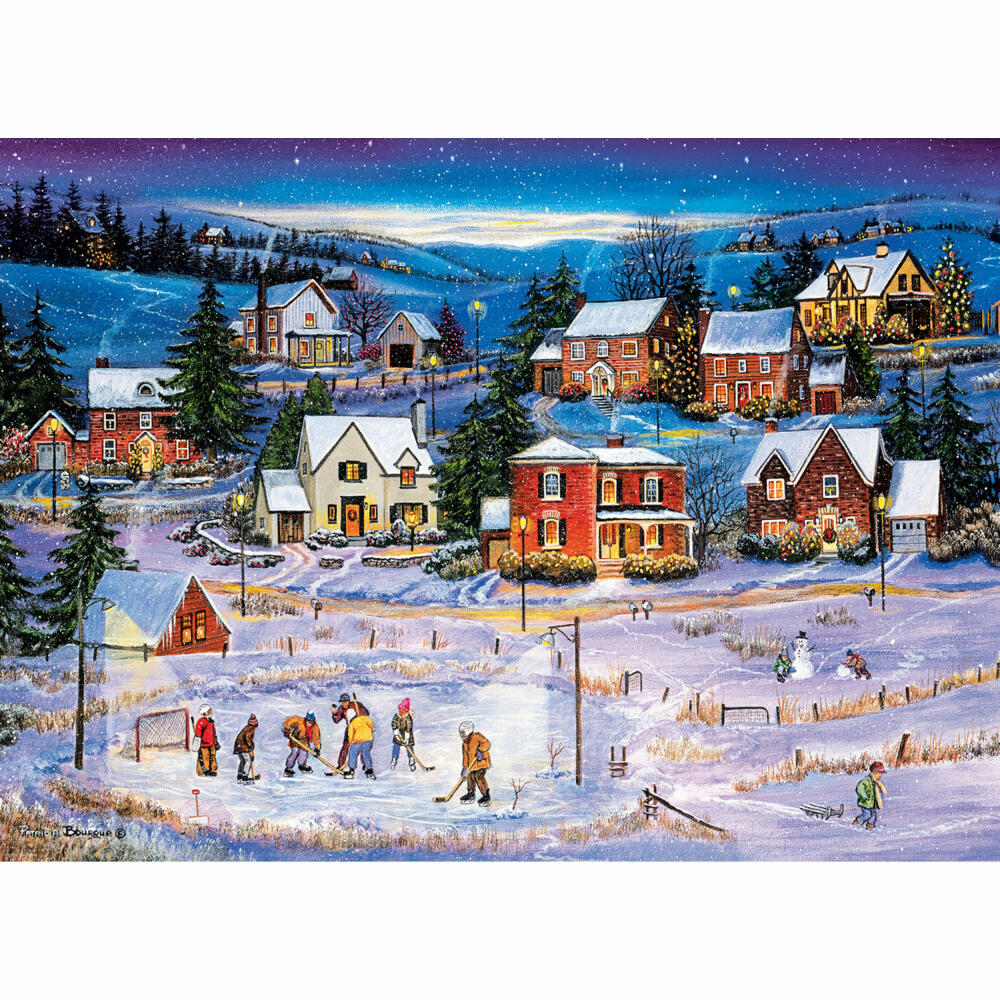 Eurographics Puzzle Promi Eistanz von Bourque, 1000 Teile, 68 x 48 cm, 6000-5440