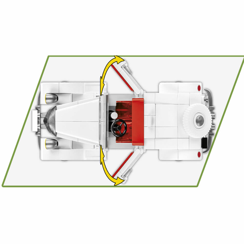 Cobi Klemmbausteinset Citroen Traction 7C Cabriolet, World War 2, Fahrzeug, Spielzeug, 199 Teile, 2264