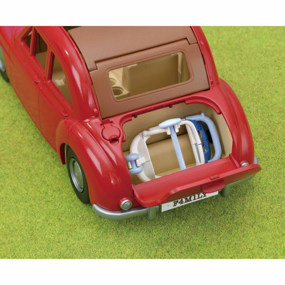 Sylvanian Families Familien-Limousine, Limousine, Auto, Fahrzeug, Automobil, Spielzeug, Rot, 5448