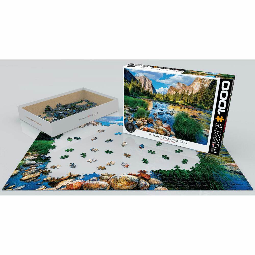 Eurographics Puzzle Yosemite National Park, 1000 Teile, 68 x 48 cm, 6000-0947