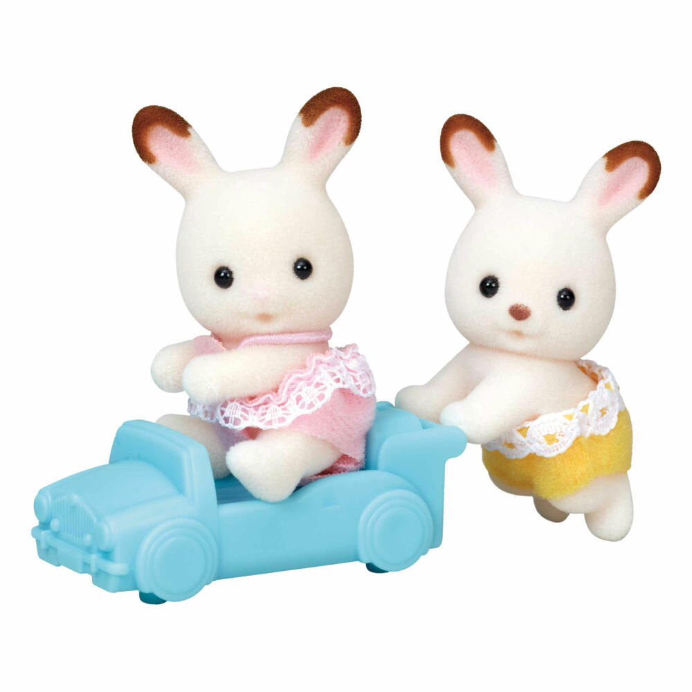 Sylvanian Families Schokoladenhasen Zwillinge, Geschwister, Kind, Hasen, Figuren, Spielfiguren, L5420