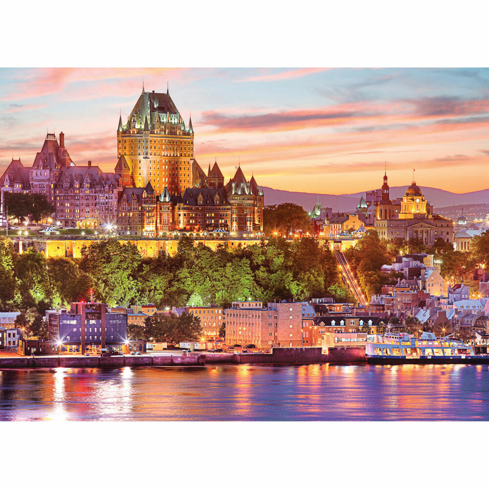 Eurographics Puzzle Ville de Québec, Kanada, 1000 Teile, 68 x 48 cm, 6000-0763