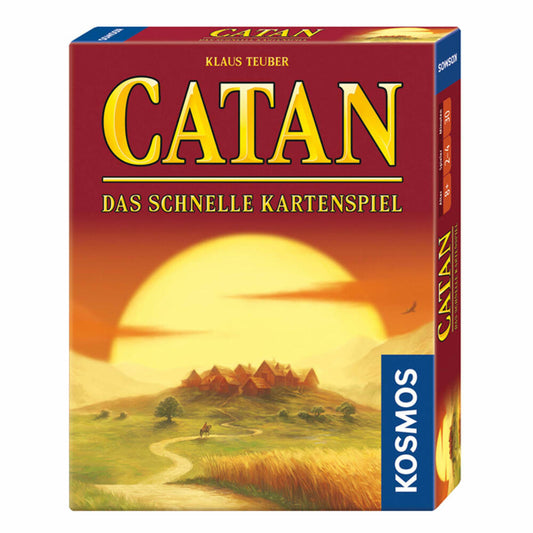 KOSMOS Catan - Das schnelle Kartenspiel, Abenteuerspiel, Abenteuer und Strategie, Karten Spiel, ab 8 Jahren, 740221