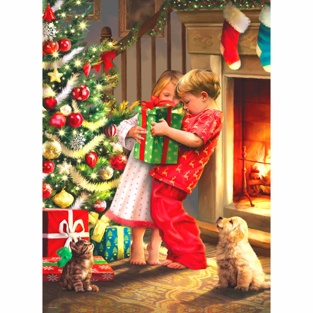 Eurographics Puzzle Weihnachtsüberraschung von Simon Tread, 1000 Teile, 68 x 48 cm, 6000-5640