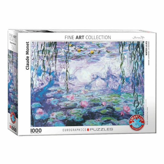 Eurographics Puzzle Seerosen von Claude Monet, 1000 Teile, 68 x 48 cm, 6000-4366