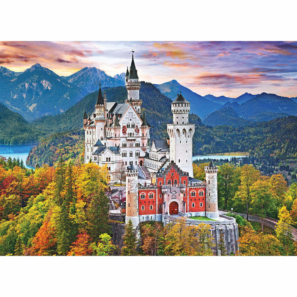 Eurographics Puzzle Schloss Neuschwanstein in Deutschland, 1000 Teile, 68 x 48 cm, 6000-0946