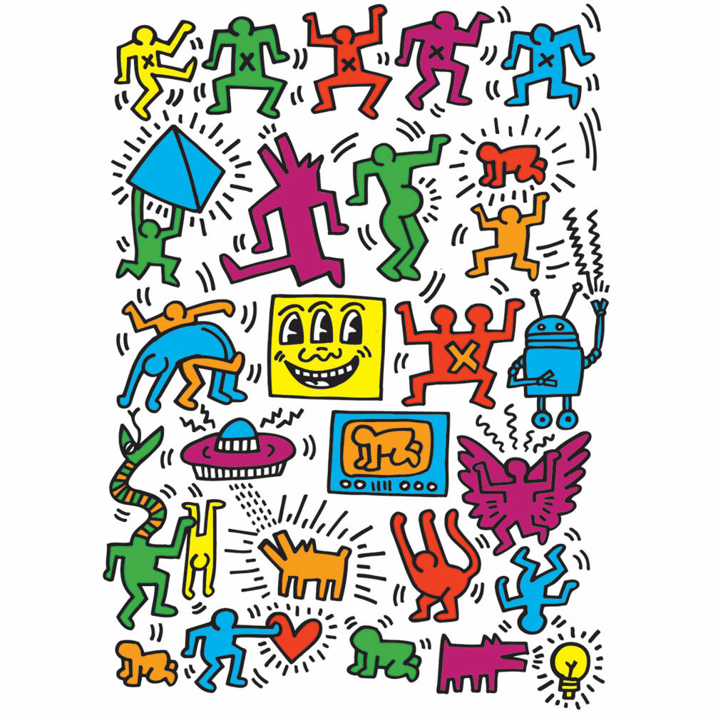 Eurographics Puzzle Keith Haring Collage, 1000 Teile, 68 x 48 cm, 6000-5513