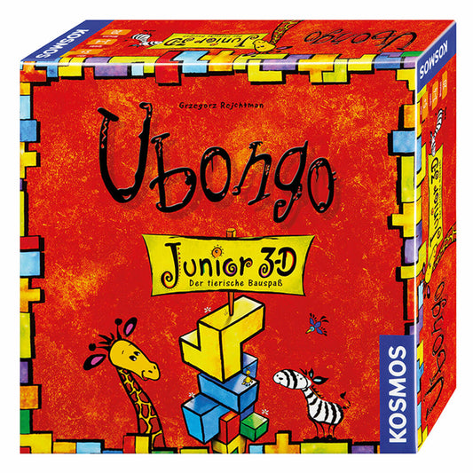 KOSMOS Ubongo - Junior 3-D, Legespiel, Knobelspiel, Logik Spiel für Kinder, ab 5 Jahren, 697747
