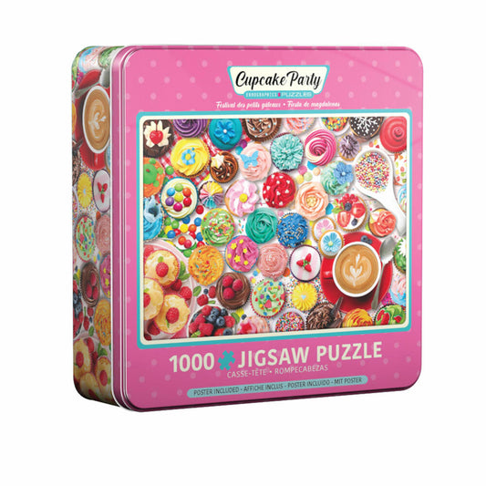 Eurographics Puzzle Cupcake Party in Puzzledose, 1000 Teile, 49 x 68 cm, 8051-5604