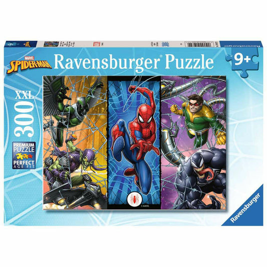 Ravensburger Die Welt von Spider-Man, 300 Teile XXL, Kinderpuzzle, Kinder Puzzle, ab 9 Jahren, 12001072