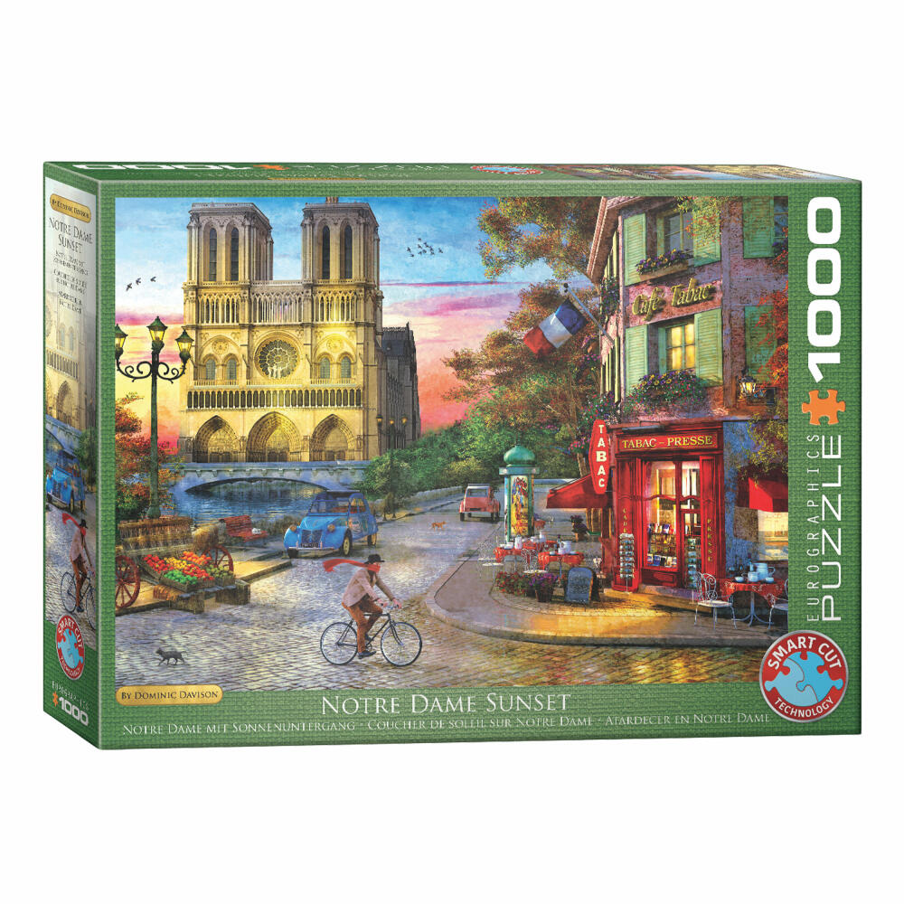 Eurographics Puzzle Notre Dame von Dominic Davison, 1000 Teile, 68 x 48 cm, 6000-5530