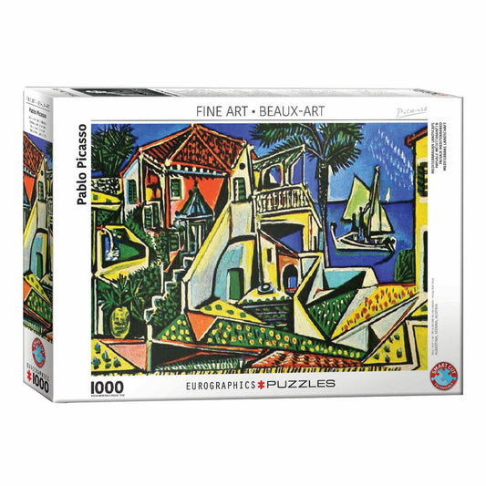 Eurographics Puzzle Mittelmeer Landschaft, 1000 Teile, 68 x 48 cm, 6000-5854