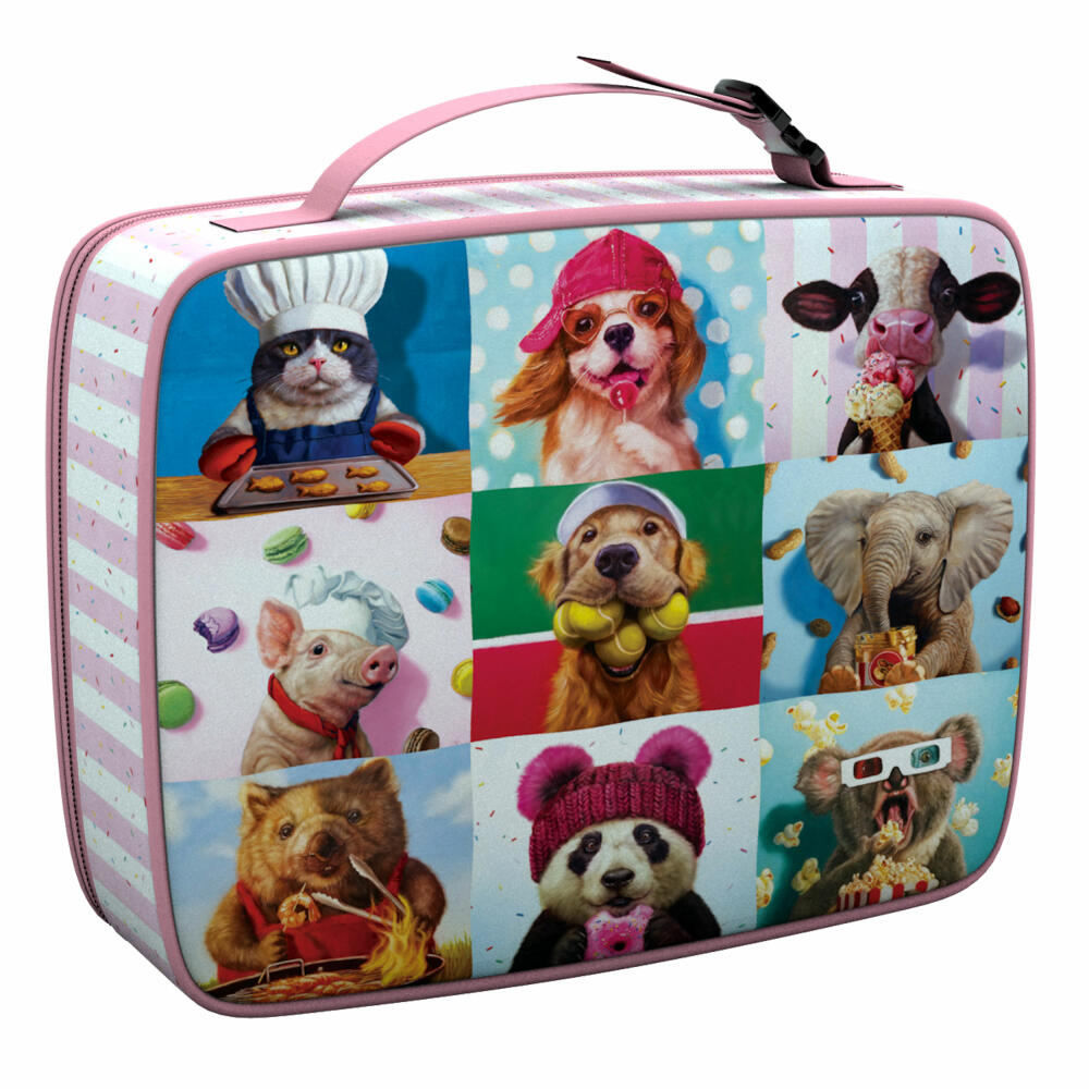 Eurographics Puzzle Dinner Time by Heffernan mit Lunchbox, 100 Teile, 48 x 33 cm, 9100-5818